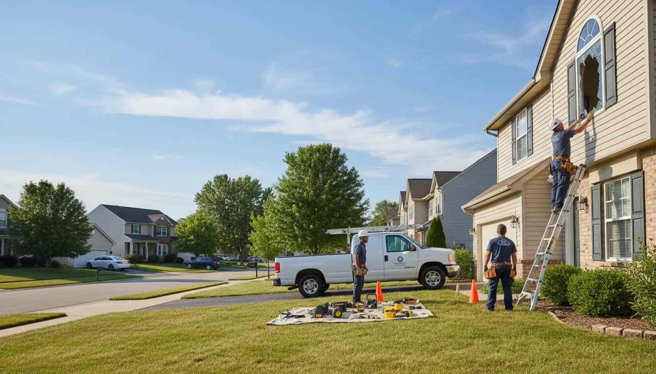 Expert window installer providing residential service in Kimper, KY